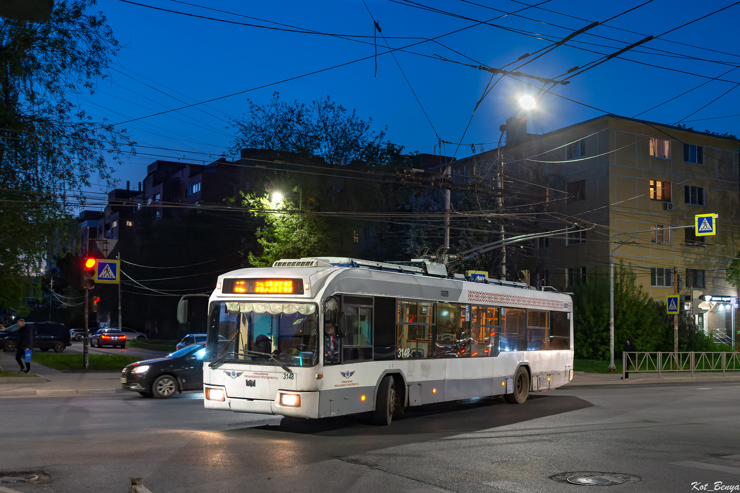 Рязань, БКМ 321 № 3148