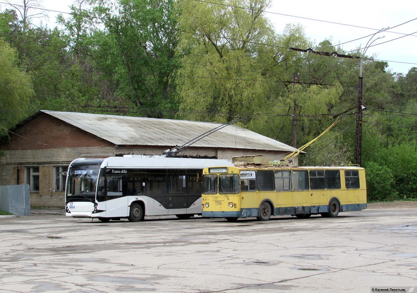 Тольятти, ЗиУ-682Г (СЗТМ) № ТП-1; Тольятти — Диспетчерские станции и кольца; Тольятти — Разные фотографии