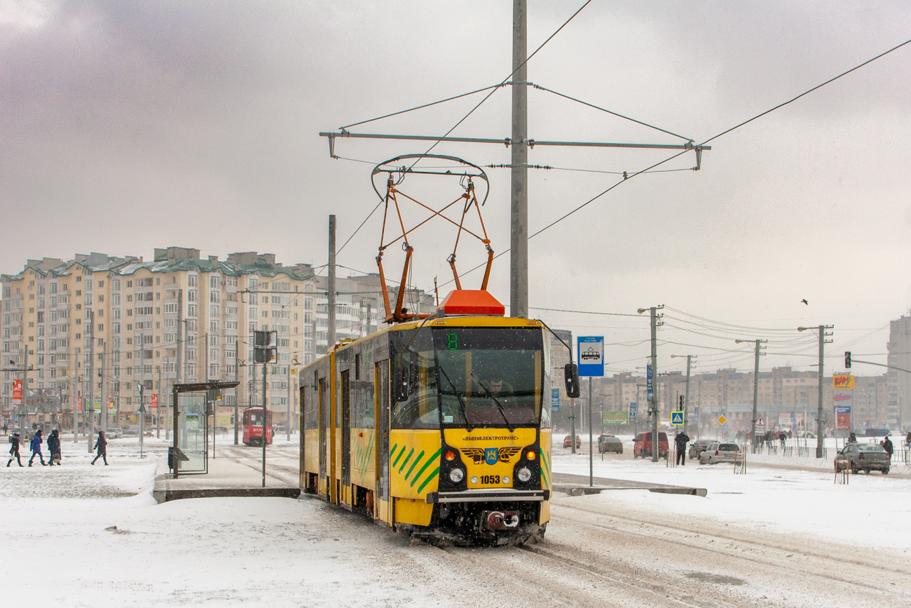 Львов, Tatra KT4SU № 1053
