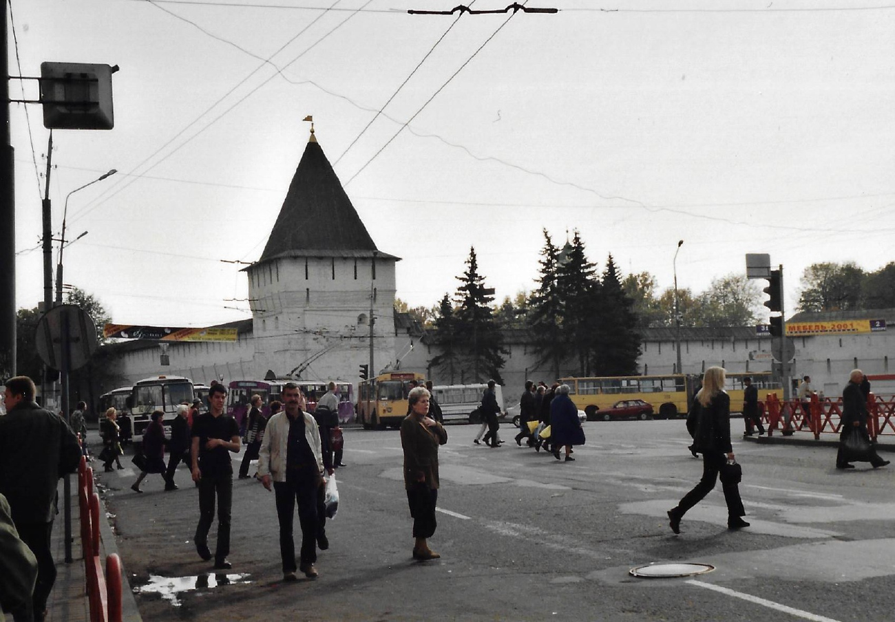 Ярославль — Троллейбусная контактная сеть