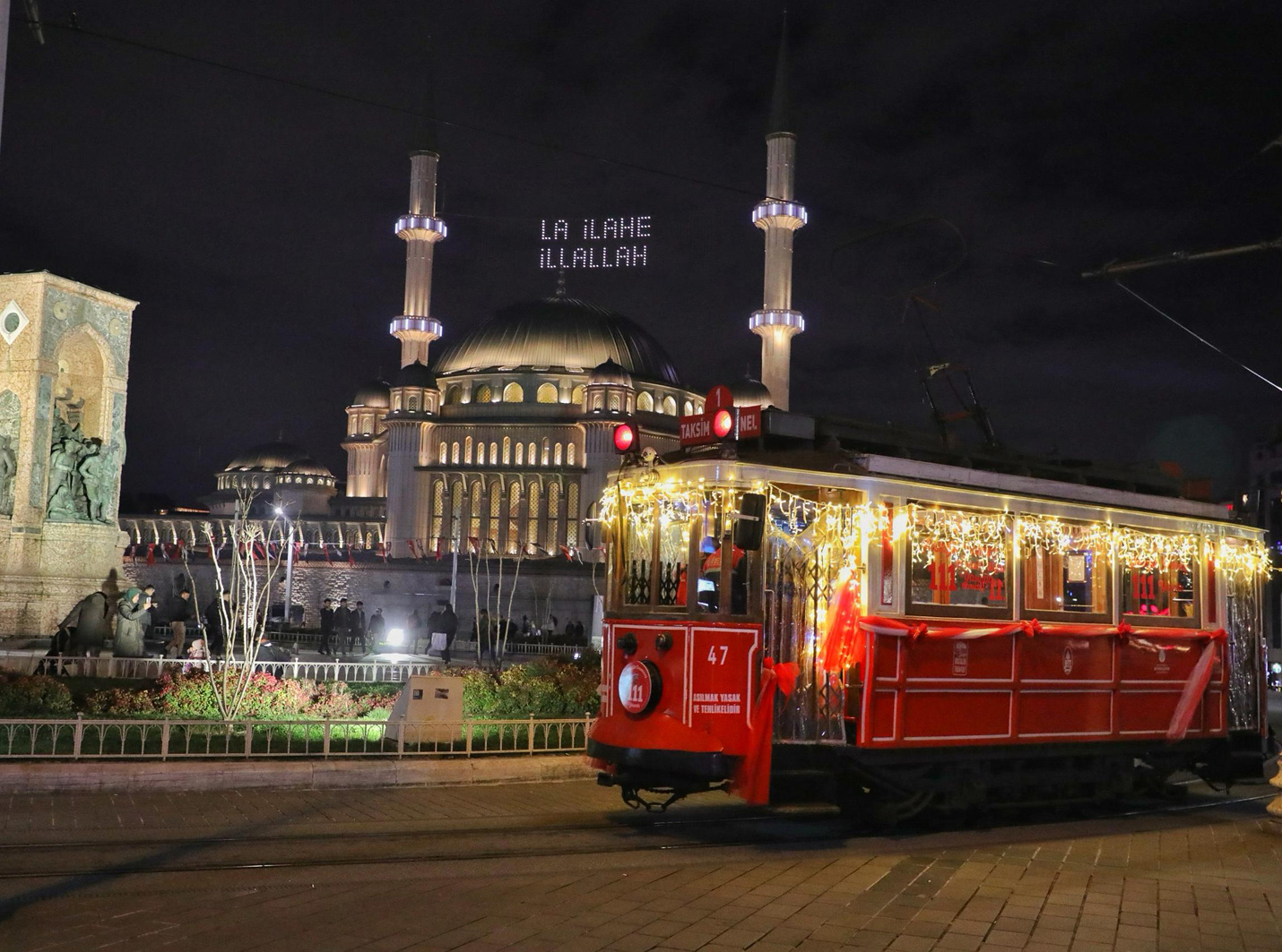 Стамбул, Двухосный моторный Franco-Belge № 47; Стамбул — 111-летие Стамбульского трамвая 15 февраля 2025 г.