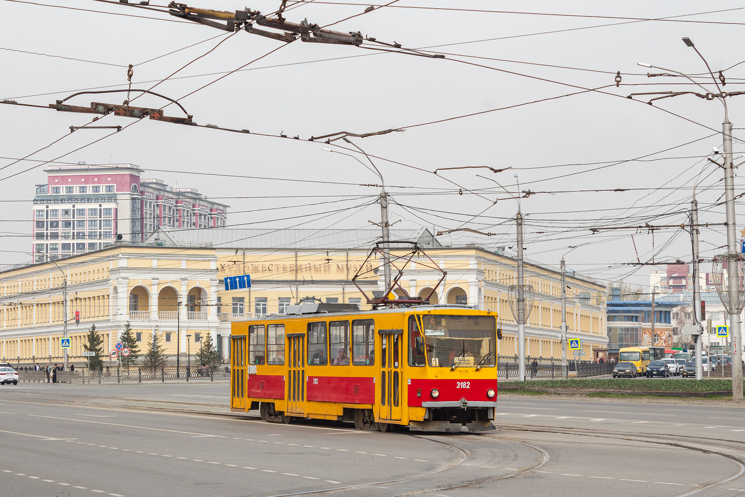 Барнаул, Tatra T6B5SU № 3182