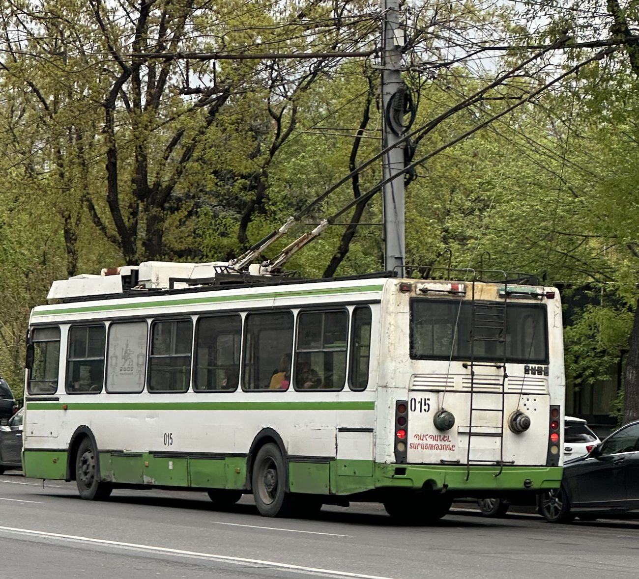 Ереван, ЛиАЗ-5280 (ВЗТМ) № 015