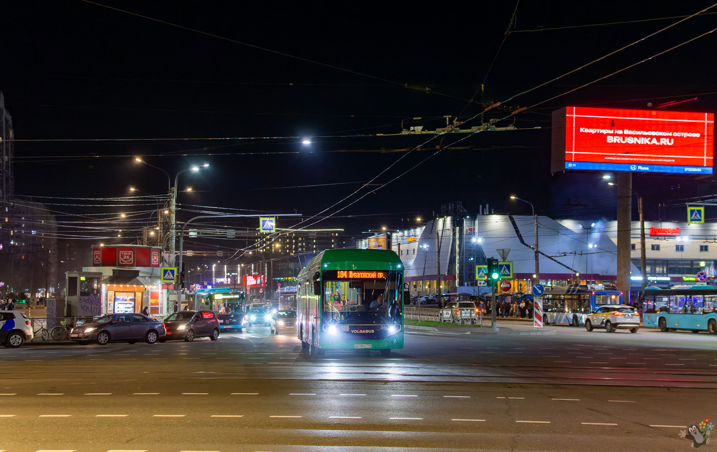 Sankt Peterburgas, Volgabus-5270.E0 nr. 2463