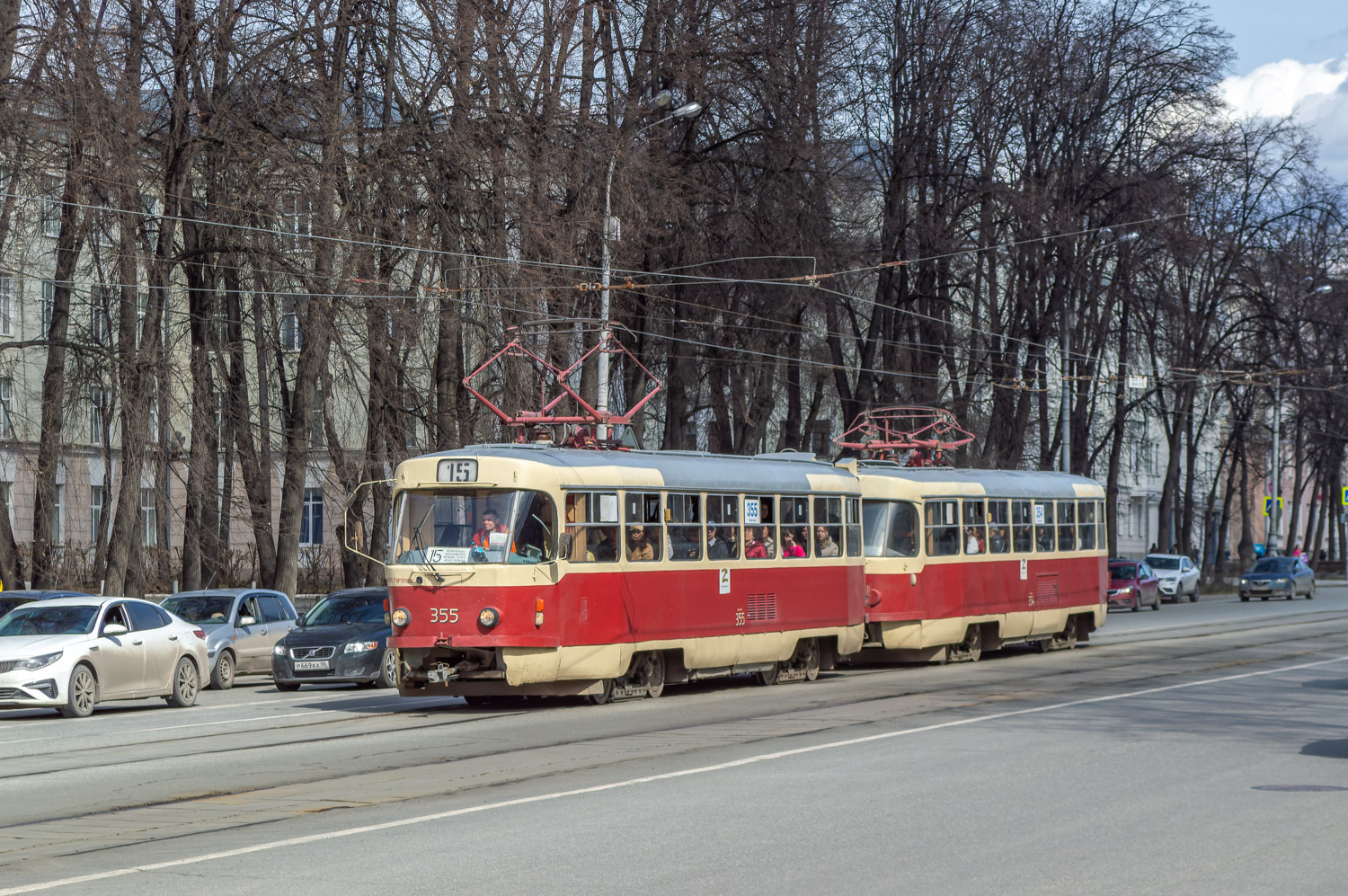 Екатеринбург, Tatra T3SU № 355
