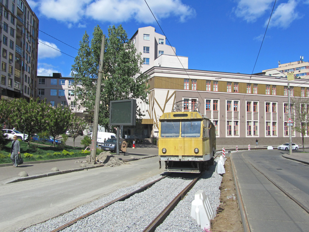 Киев, КТВ-57 № ХДМ-1; Киев — Реконструкция трамвайной линии по улице Глубочицкой