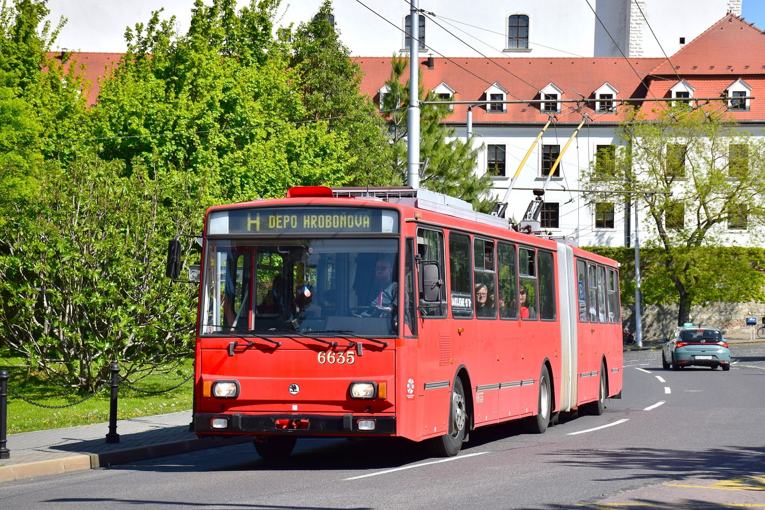 Братислава, Škoda 15Tr13/6M № 6635