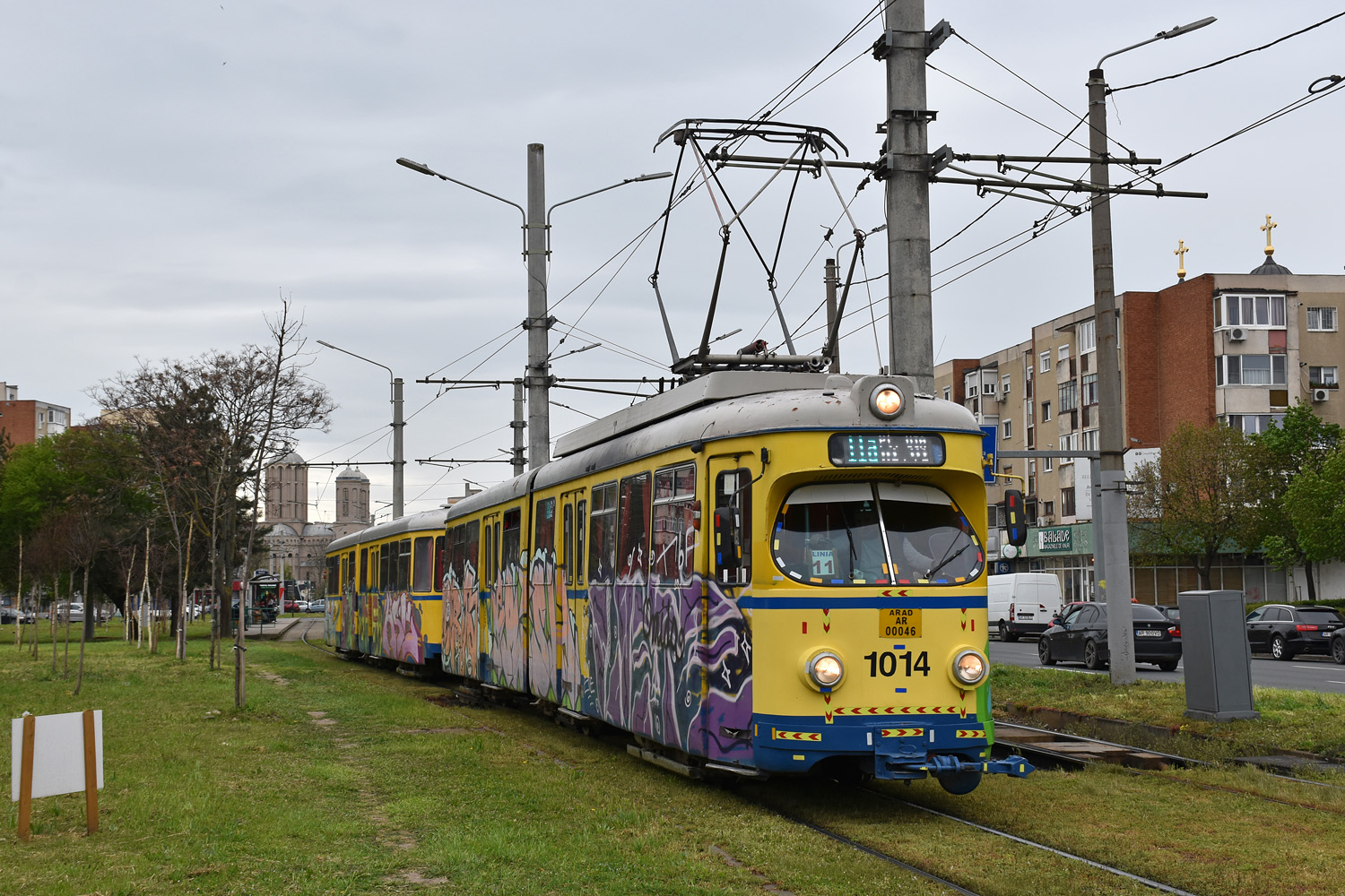 Арад, Duewag ET6 № 1014