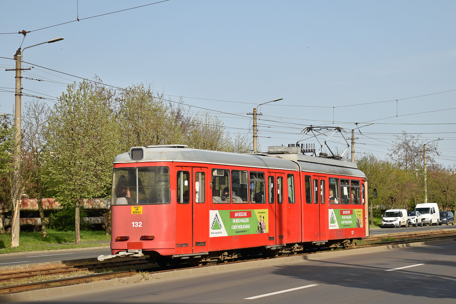 Арад, Duewag GT6 № 0132