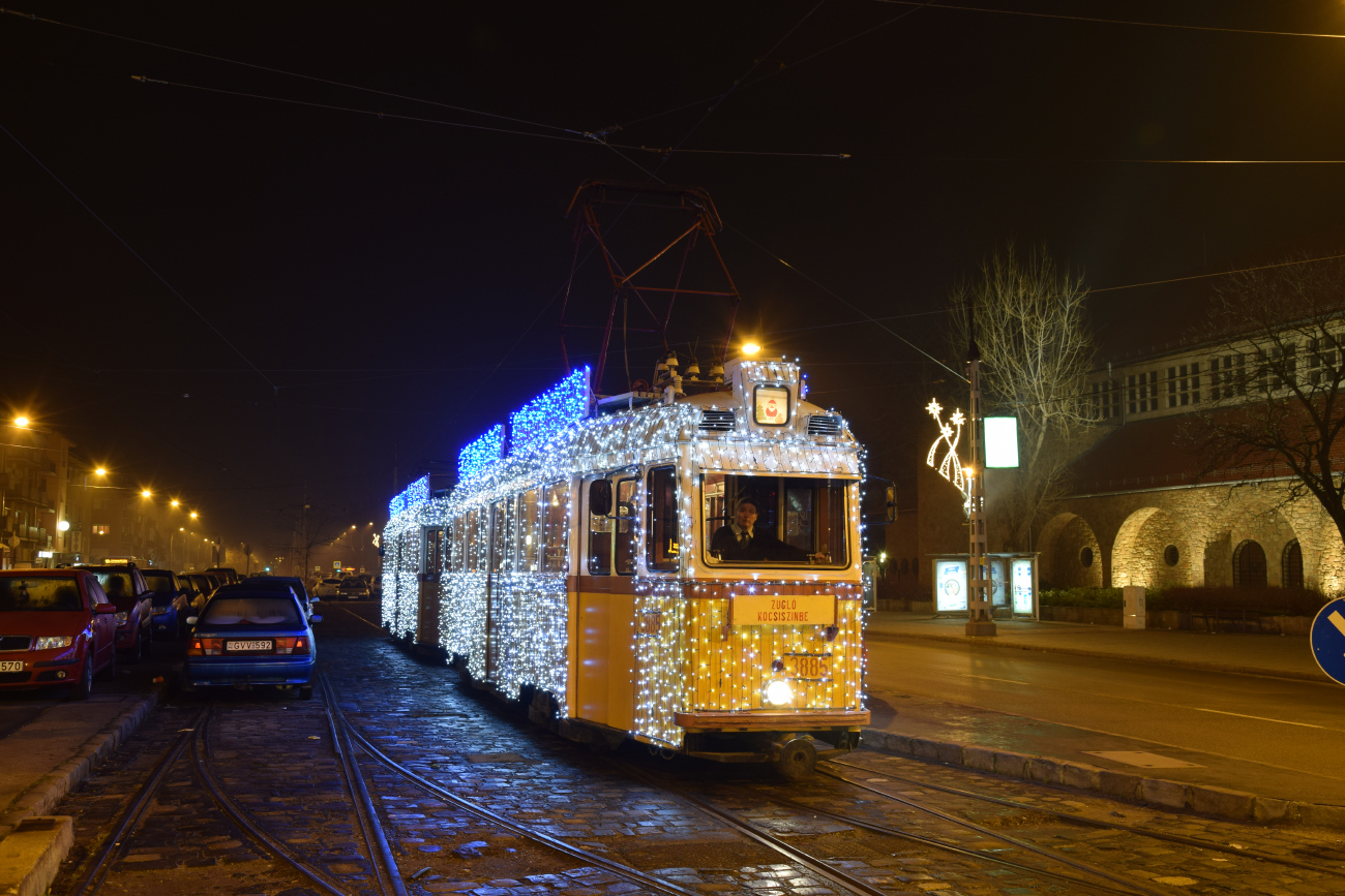 Budapest, Ganz UV5 № 3885; Budapest — Christmas Vehicles