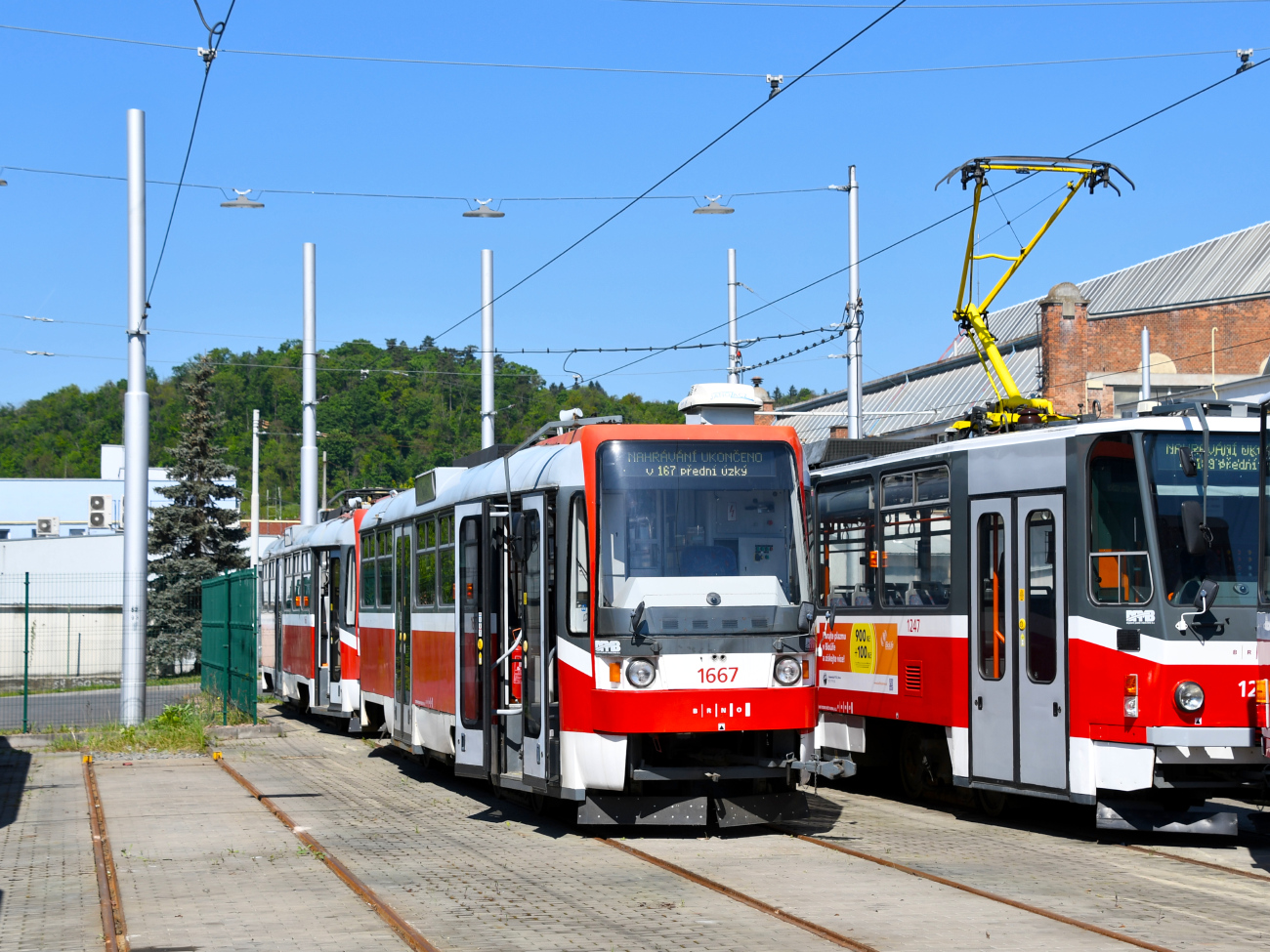 布尔诺, Tatra T3R (1995) # 1667
