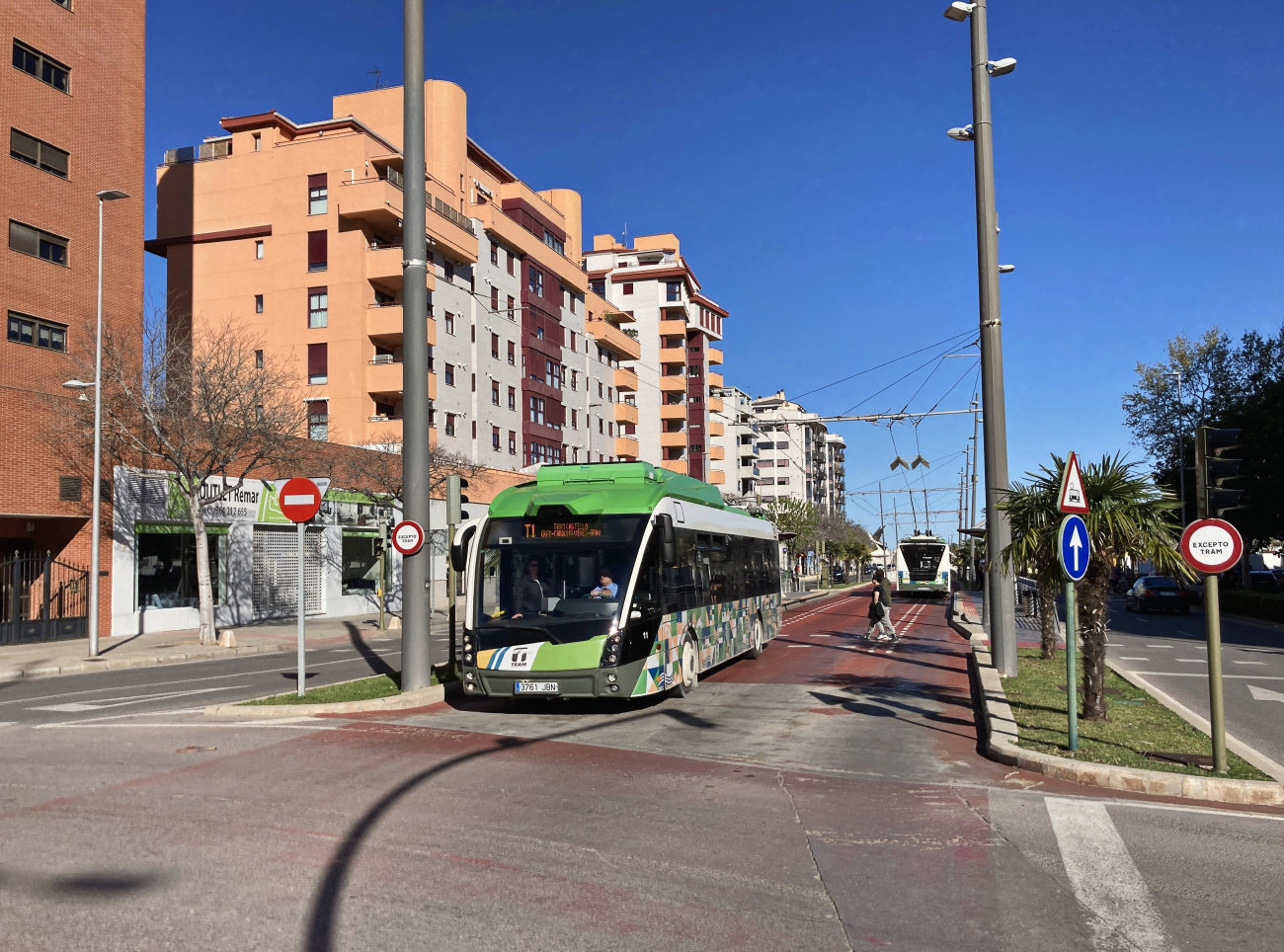 Кастельон-де-ла-Плана, Solaris Trollino III 12 Škoda MetroStyle № 11; Кастельон-де-ла-Плана — Троллейбусные линии и инфраструктура