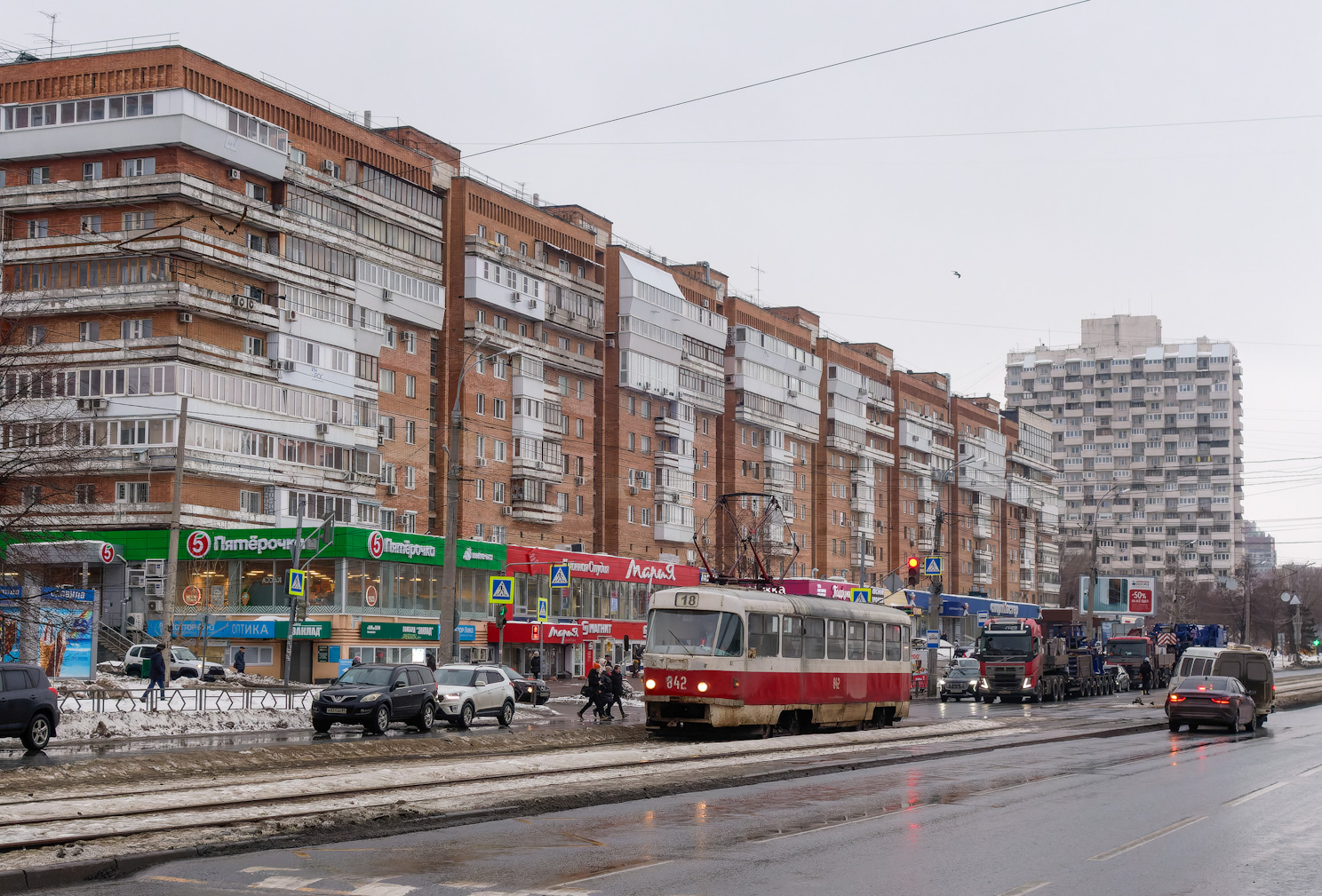 Самара, Tatra T3SU № 842