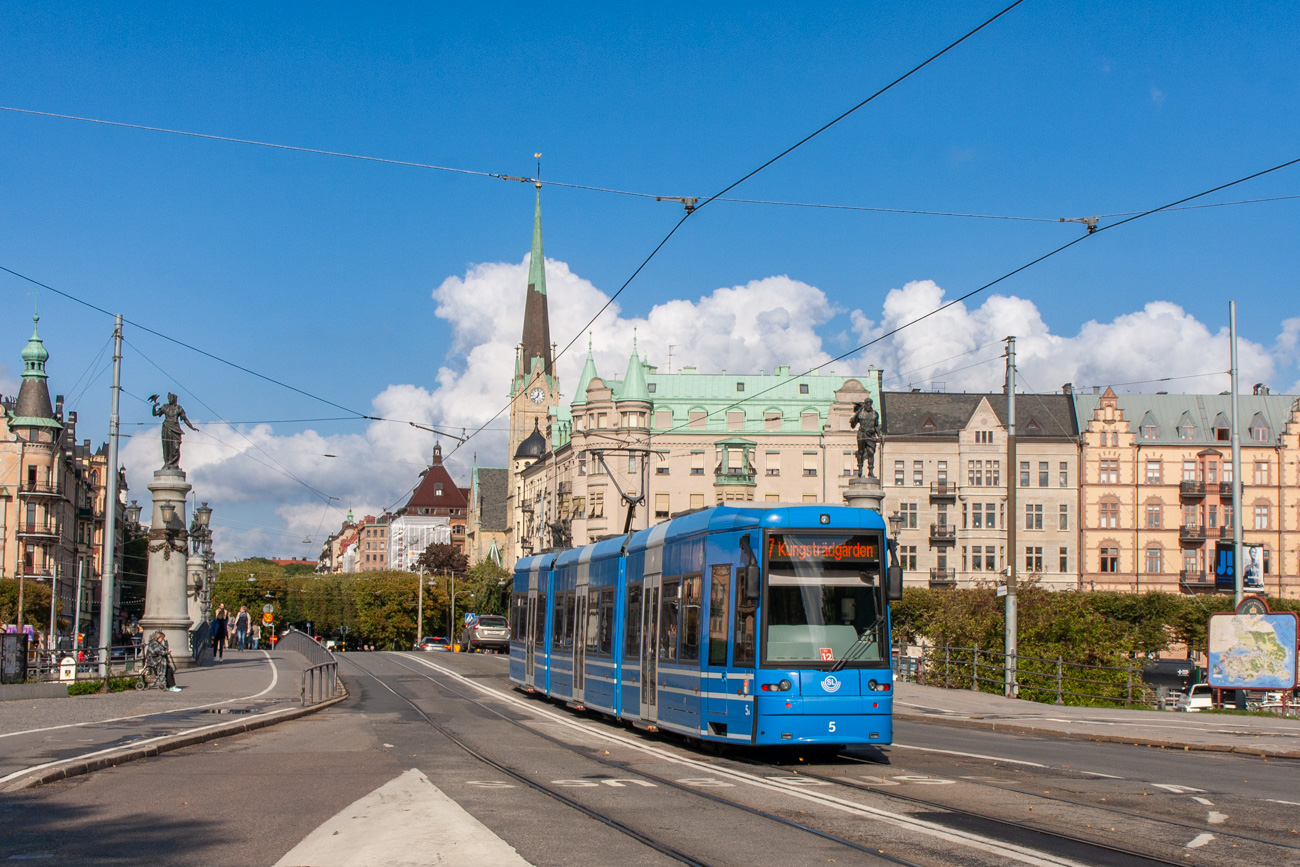 Stockholm, Bombardier Flexity Classic № 5