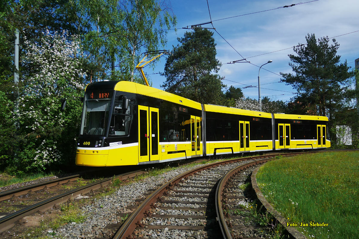 Пльзень, Škoda 40T ForCity Smart № 400