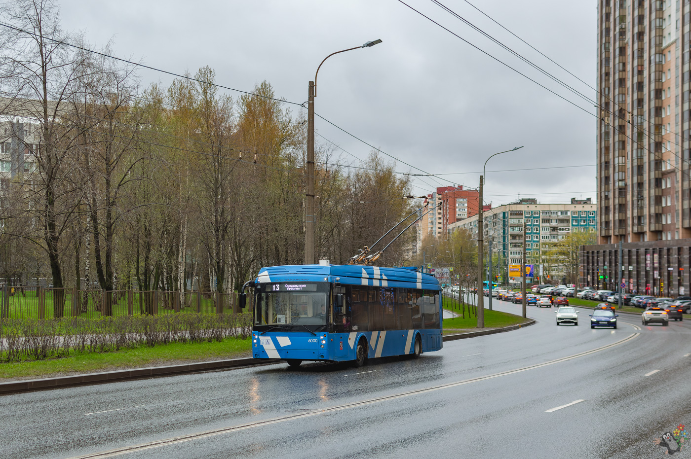 Санкт-Петербург, Тролза-5265.02 «Мегаполис» № 6000
