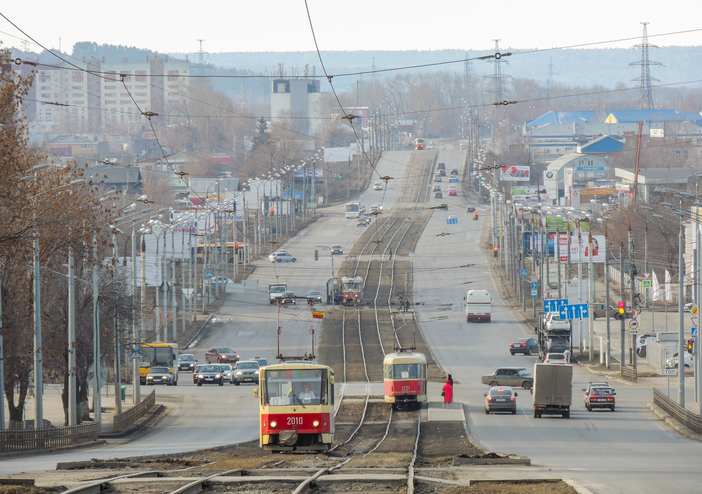 იჟევსკი — Electric transit lines