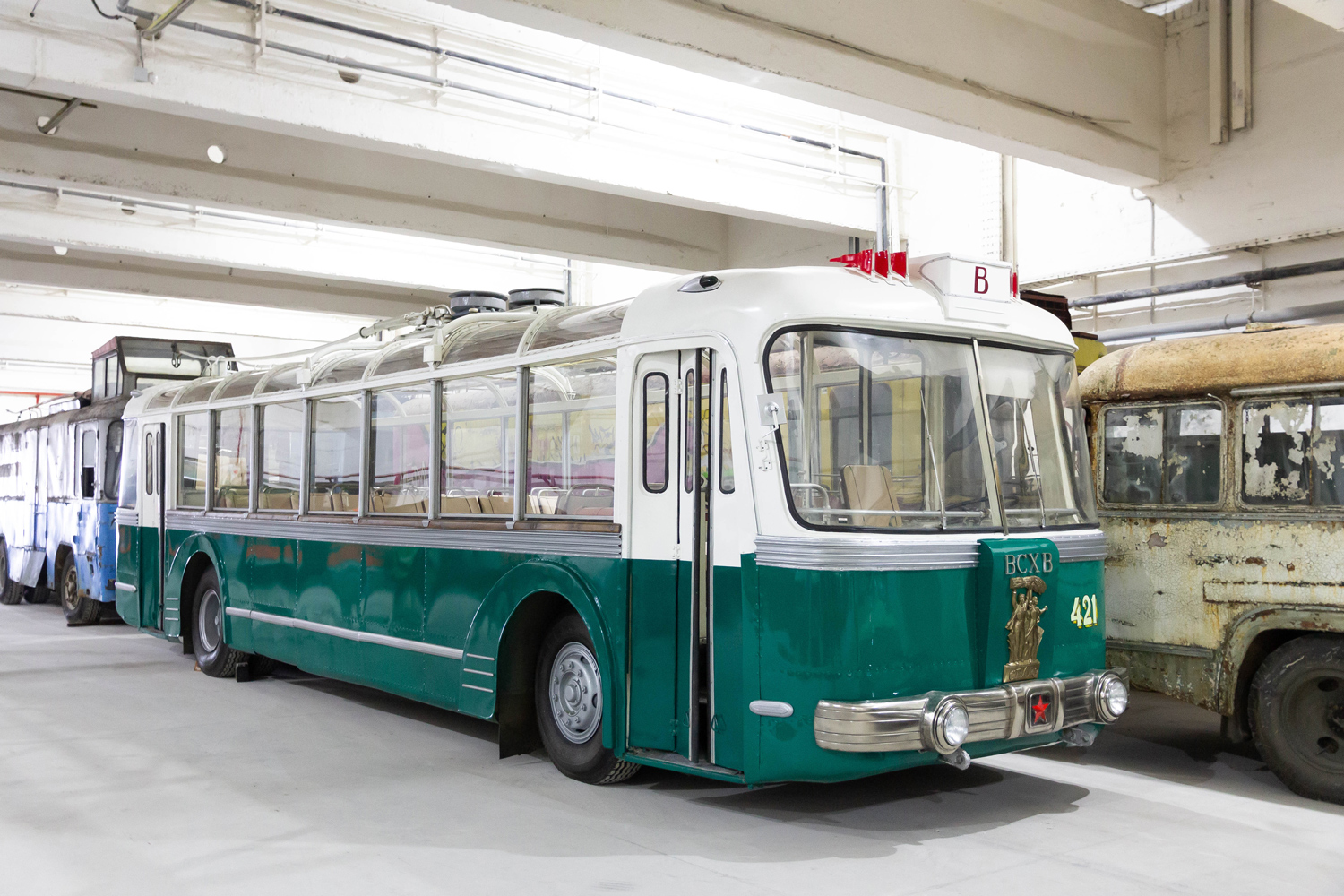 Moskva, SVARZ TBES č. 421 Moskva, SVARZ TBES č. 421