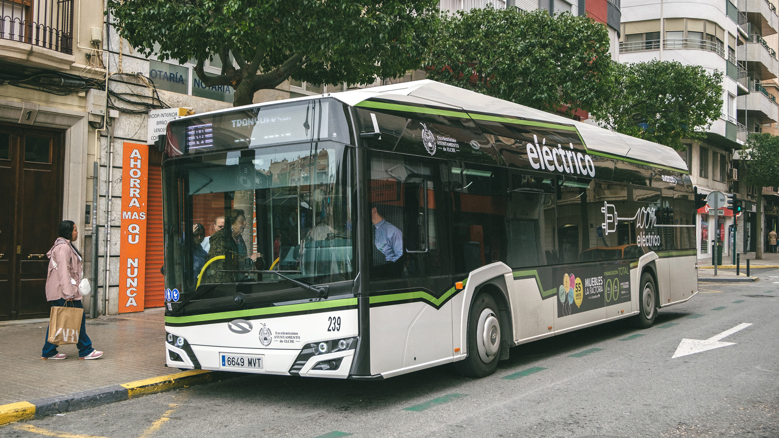Эльче, Solaris Urbino IV 12 Electric № 239