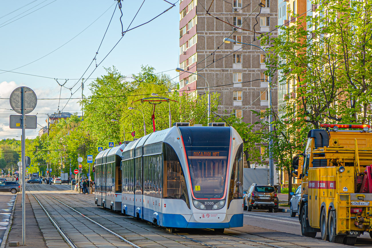 Москва, 71-931М «Витязь-М» № 31305; Москва — Происшествия