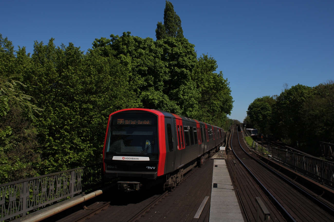 Hamburg, HHA DT5.1.6 Nr. 403; Hamburg — U-Bahn — Linie U3