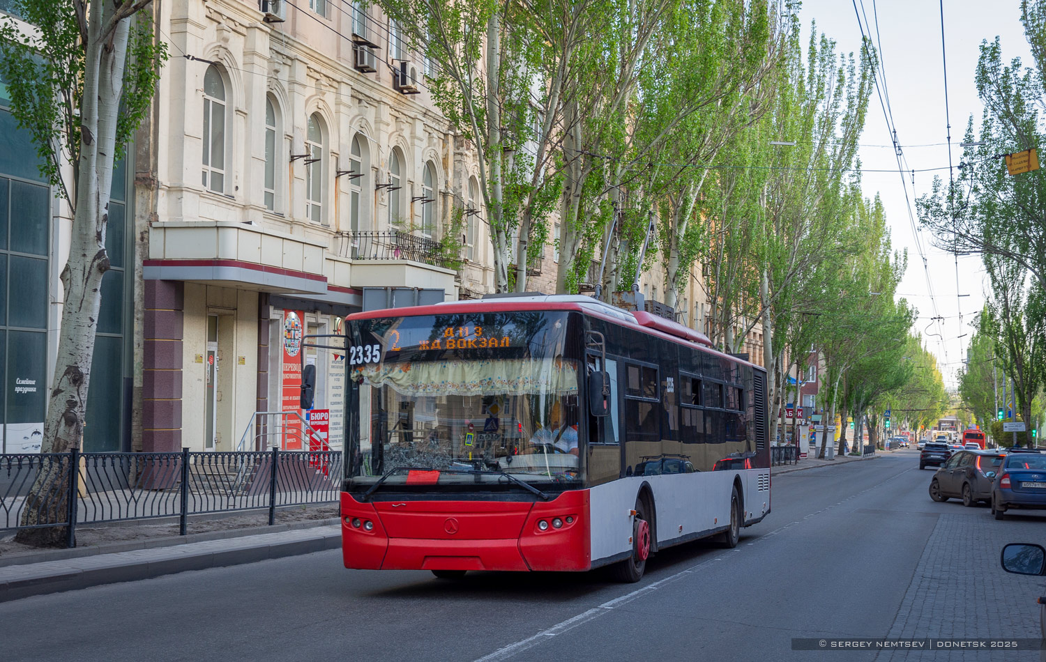 Донецк, ЛАЗ E183A1 № 2335