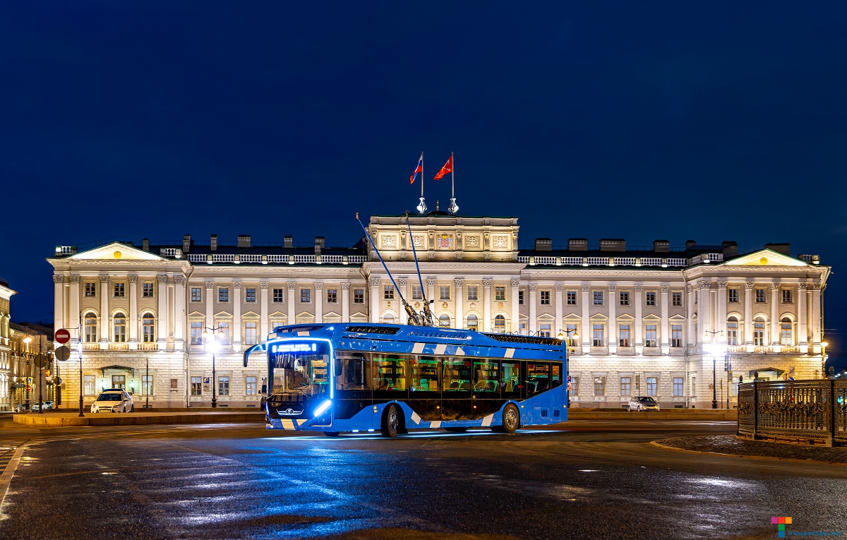 Санкт-Петербург, ПКТС-6281.01 «Адмирал» № зав.441; Санкт-Петербург — Обкатка троллейбуса ПКТС-6281.01 «Адмирал» — весна 2025