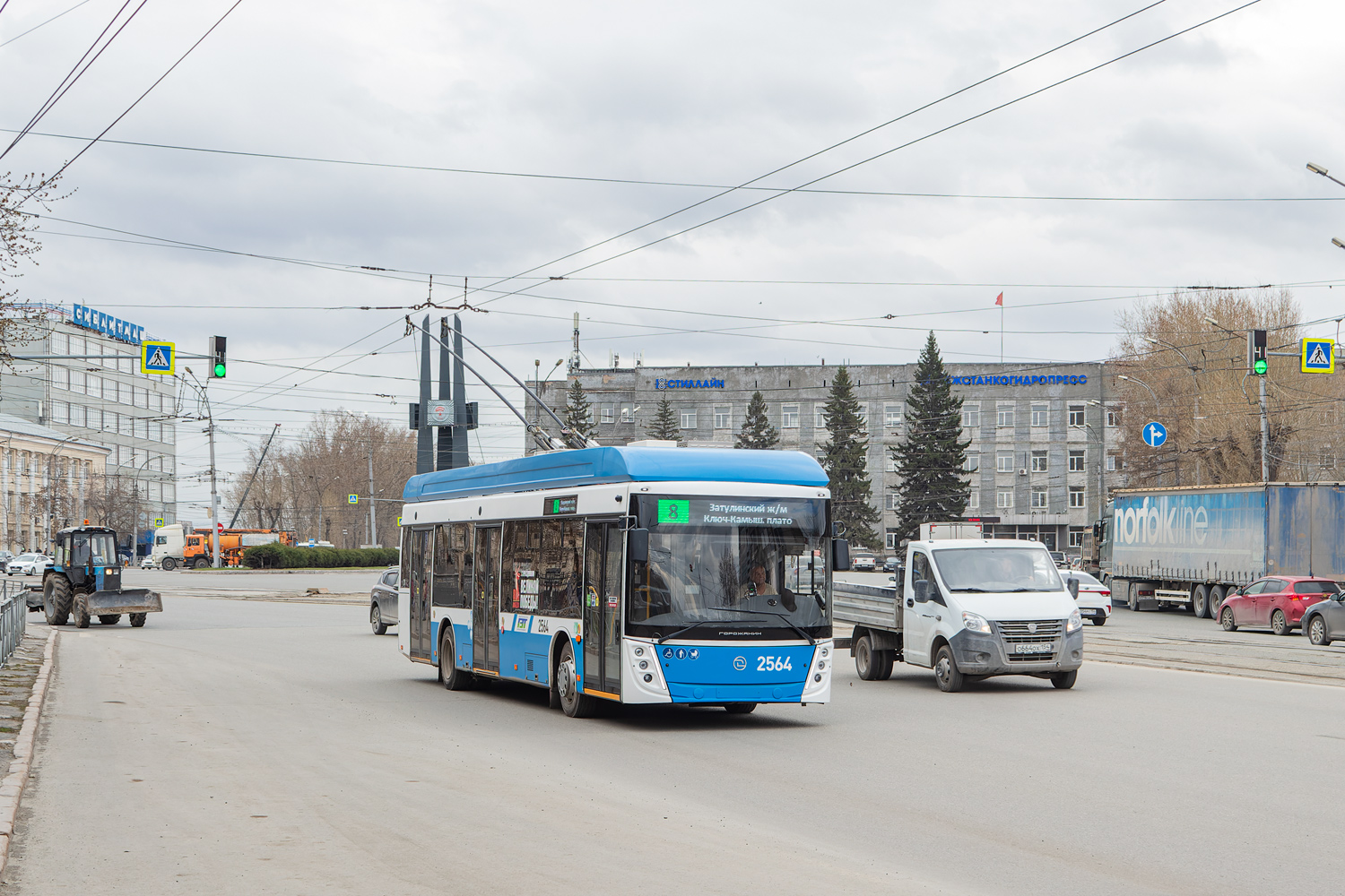 Novosibirsk, UTTZ-6241.01 “Gorozhanin” № 2564