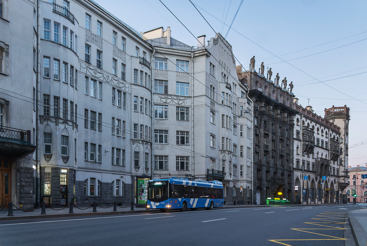 Санкт-Петербург, БКМ 32100D № 2146; Санкт-Петербург — Троллейбусные линии и инфраструктура