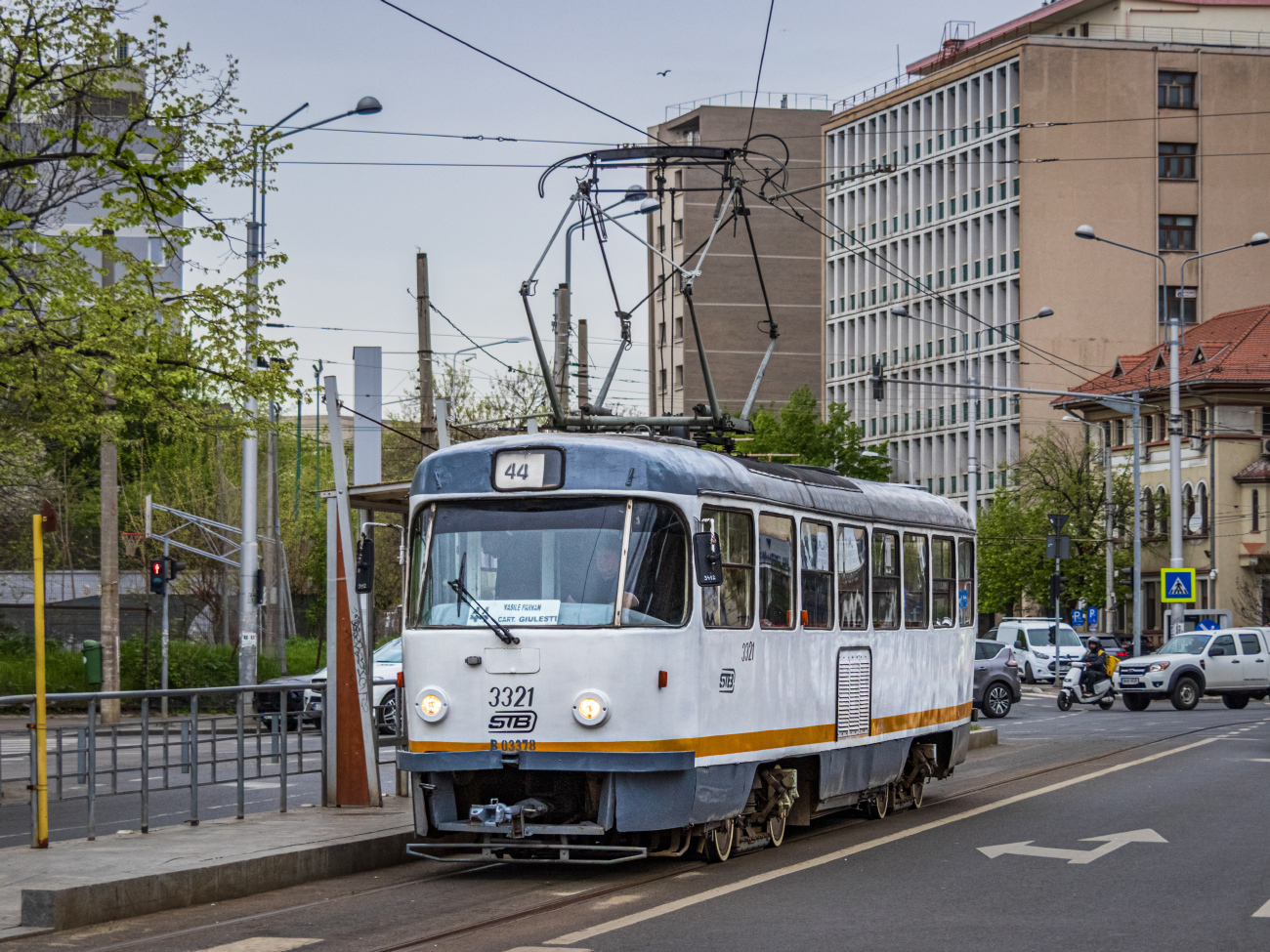 Бухарест - Илфов, Tatra T4R № 3321