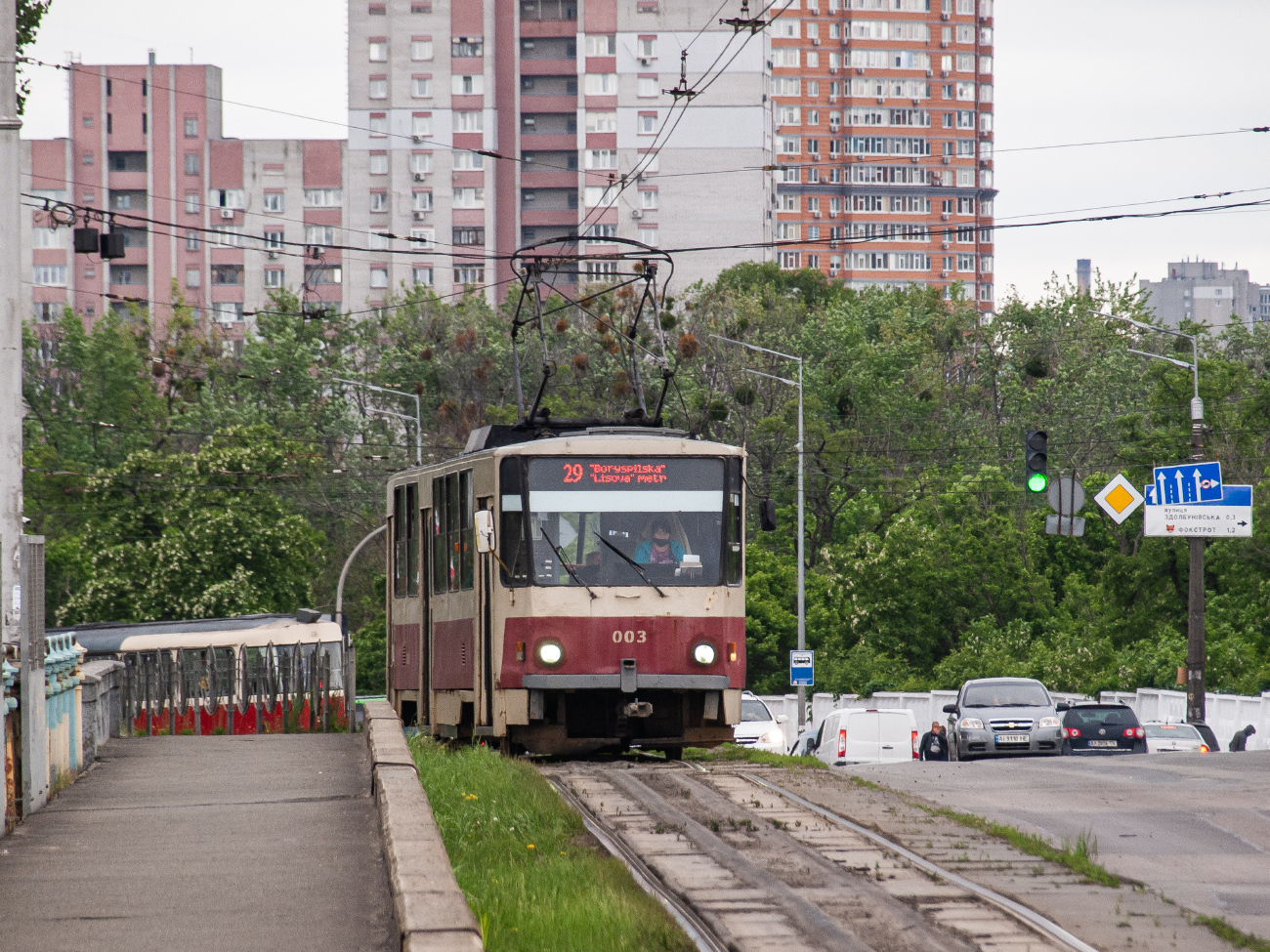 Киев, Tatra T6B5SU № 003