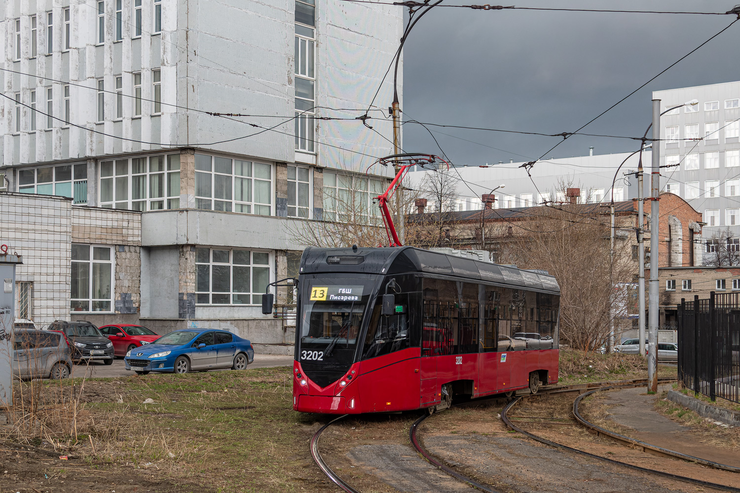 Новосибирск, БКМ Т701 № 3202