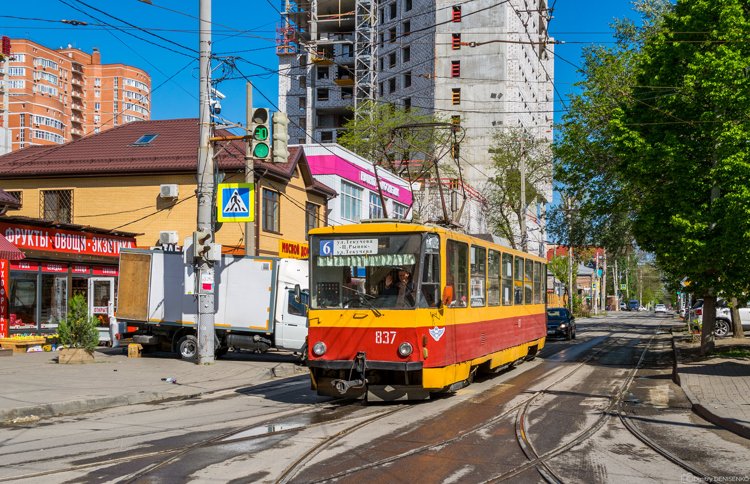 Ростов-на-Дону, Tatra T6B5SU № 837