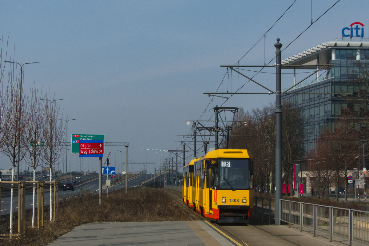 Варшава, Konstal 105Na № 1308