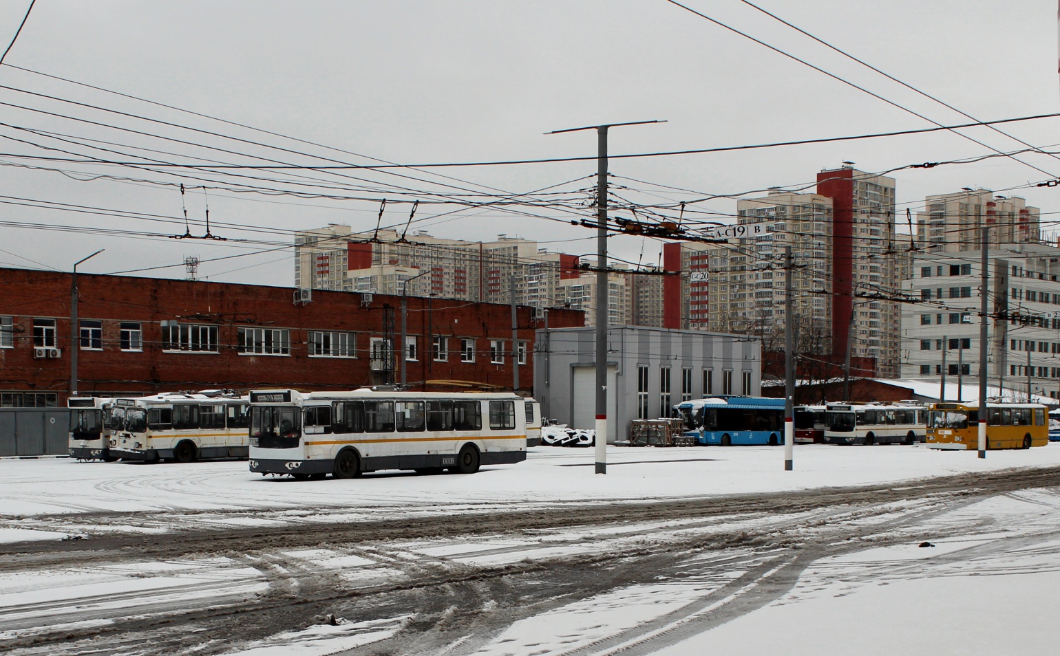 Himki — Trolleybus Lines and Infrastructure