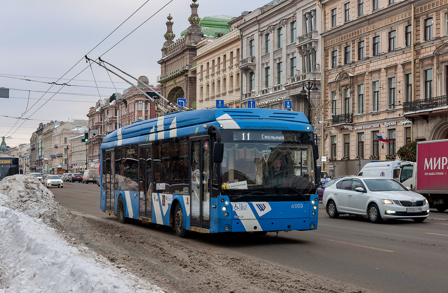 Санкт-Петербург, Тролза-5265.02 «Мегаполис» № 6003