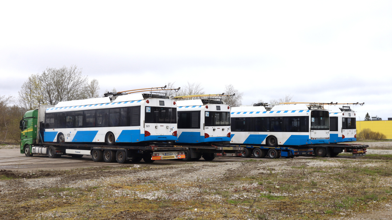 Таллин, Solaris Trollino II 12 Ganz № 321