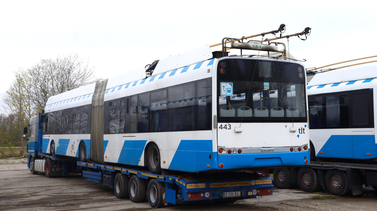 Таллин, Solaris Trollino III 18 AC № 443