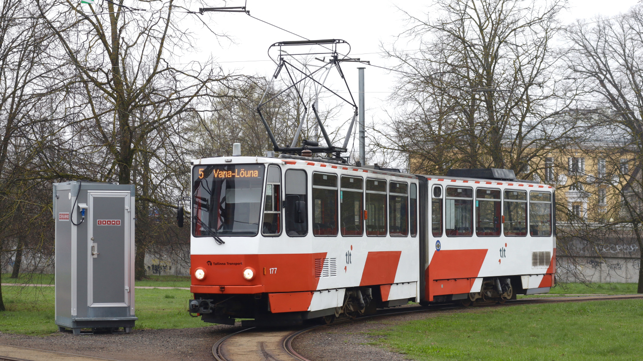 Таллин, Tatra KT4D № 177