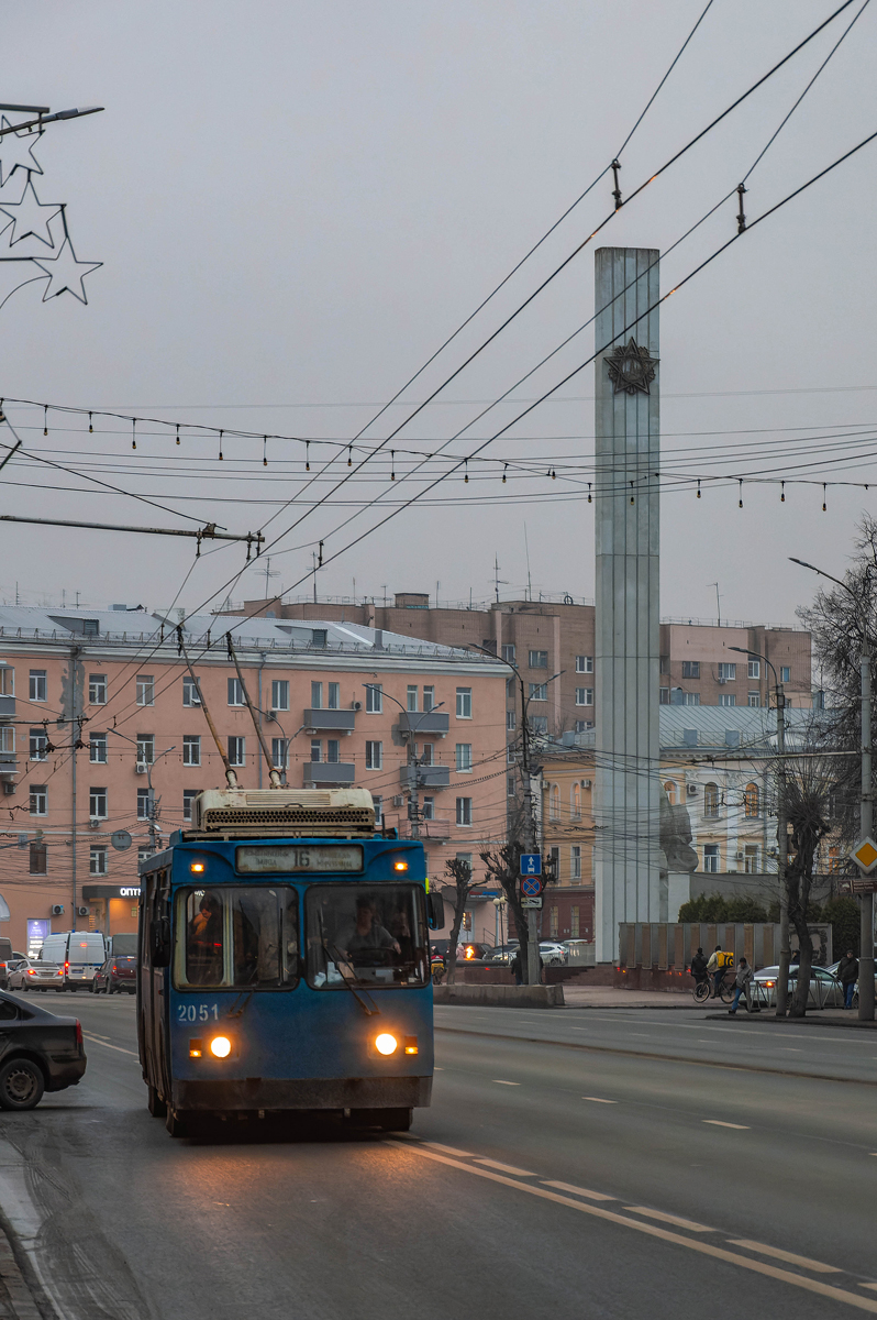 Рязань, ЗиУ-682ГМ1 (с широкой передней дверью) № 2051