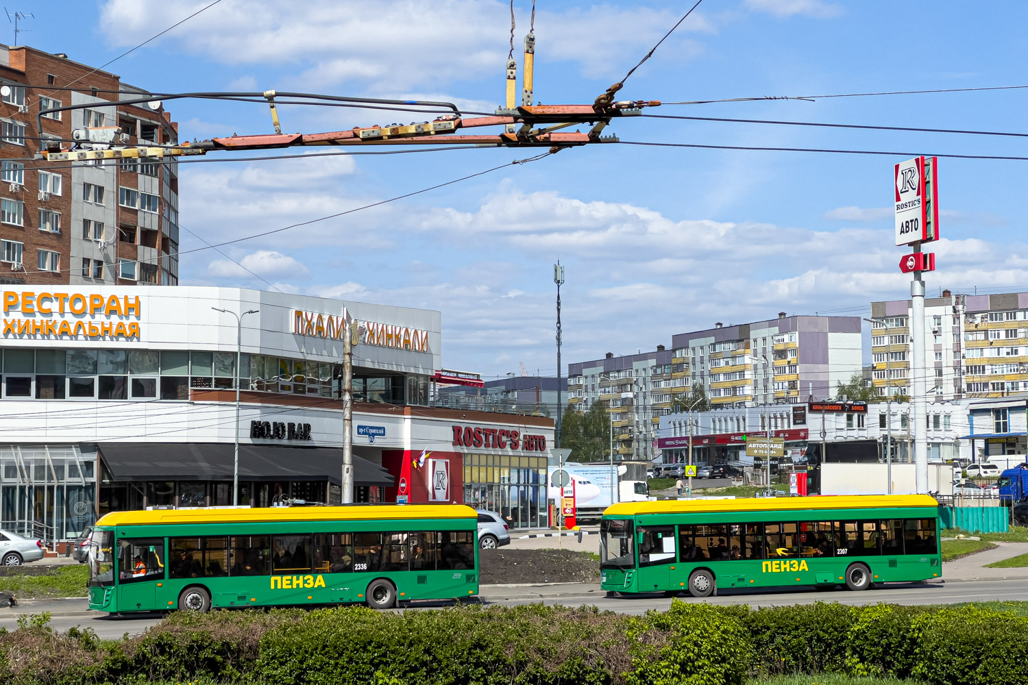 Пенза, УТТЗ-6241.01 «Горожанин» № 2336; Пенза, УТТЗ-6241.01 «Горожанин» № 2307