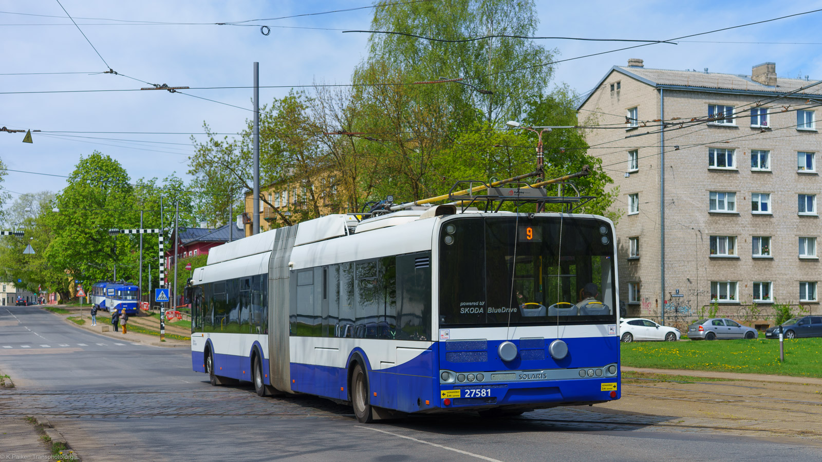Рига, Škoda 27Tr Solaris III № 27581