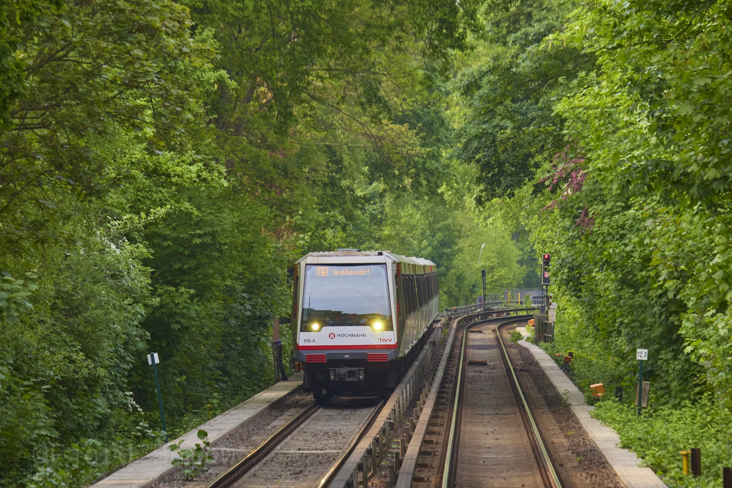 Гамбург, HHA DT4.1 № 118; Гамбург — U-Bahn — Линия U1