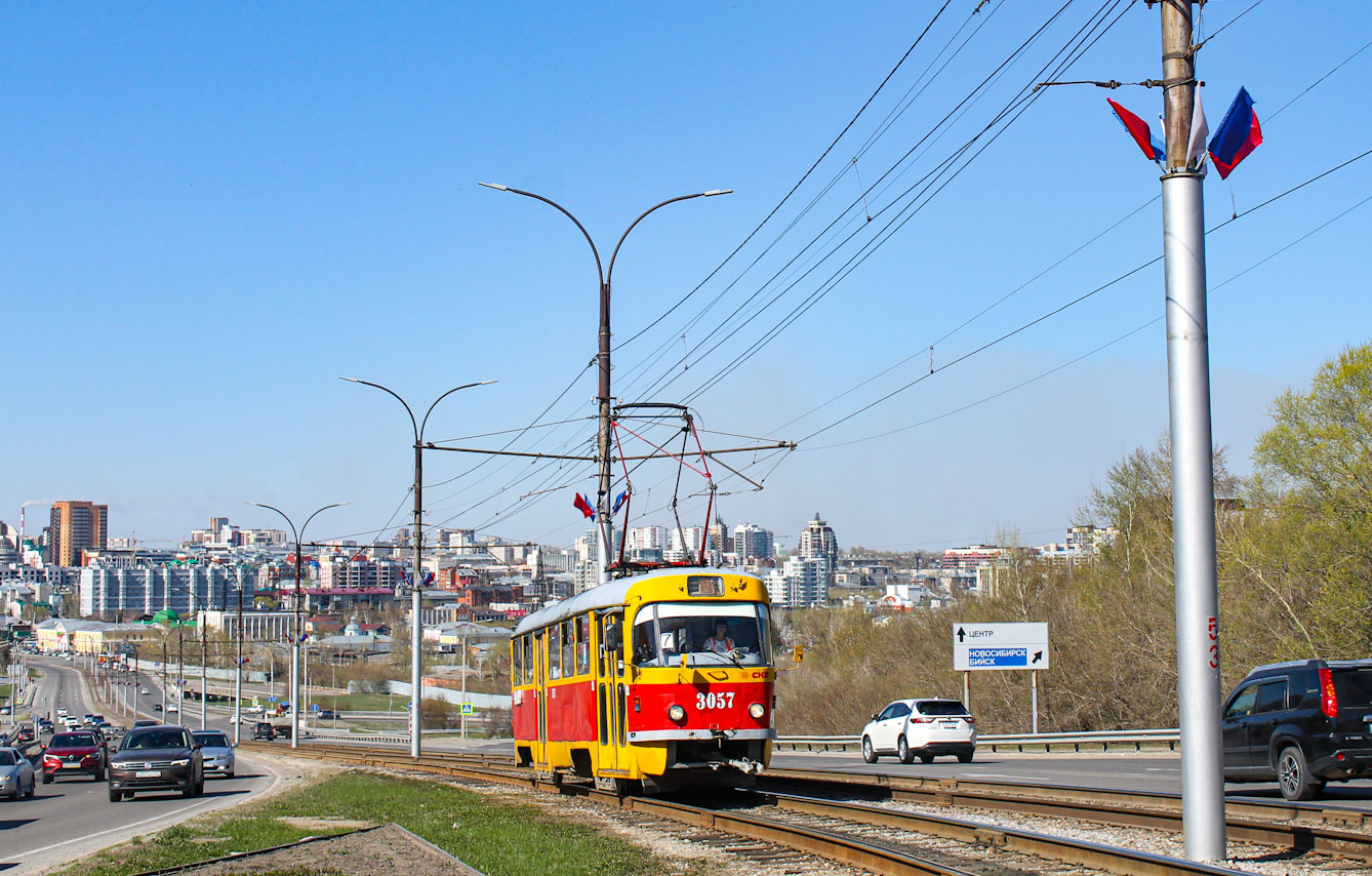 Барнаул, Tatra T3SU № 3057