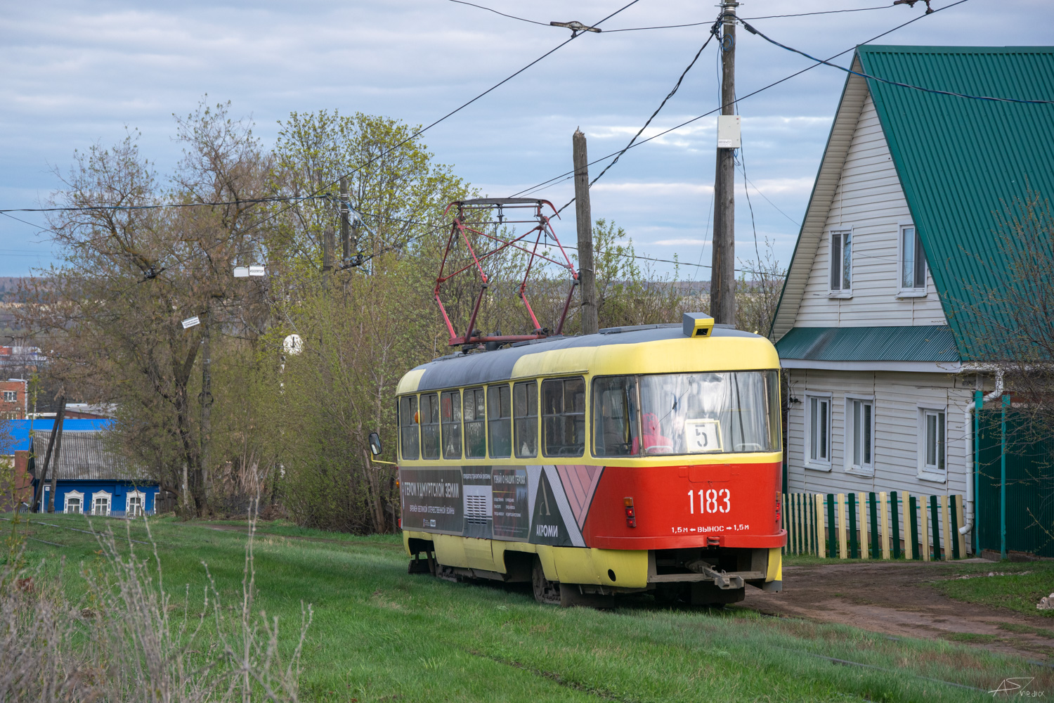 Ижевск, Tatra T3K № 1183