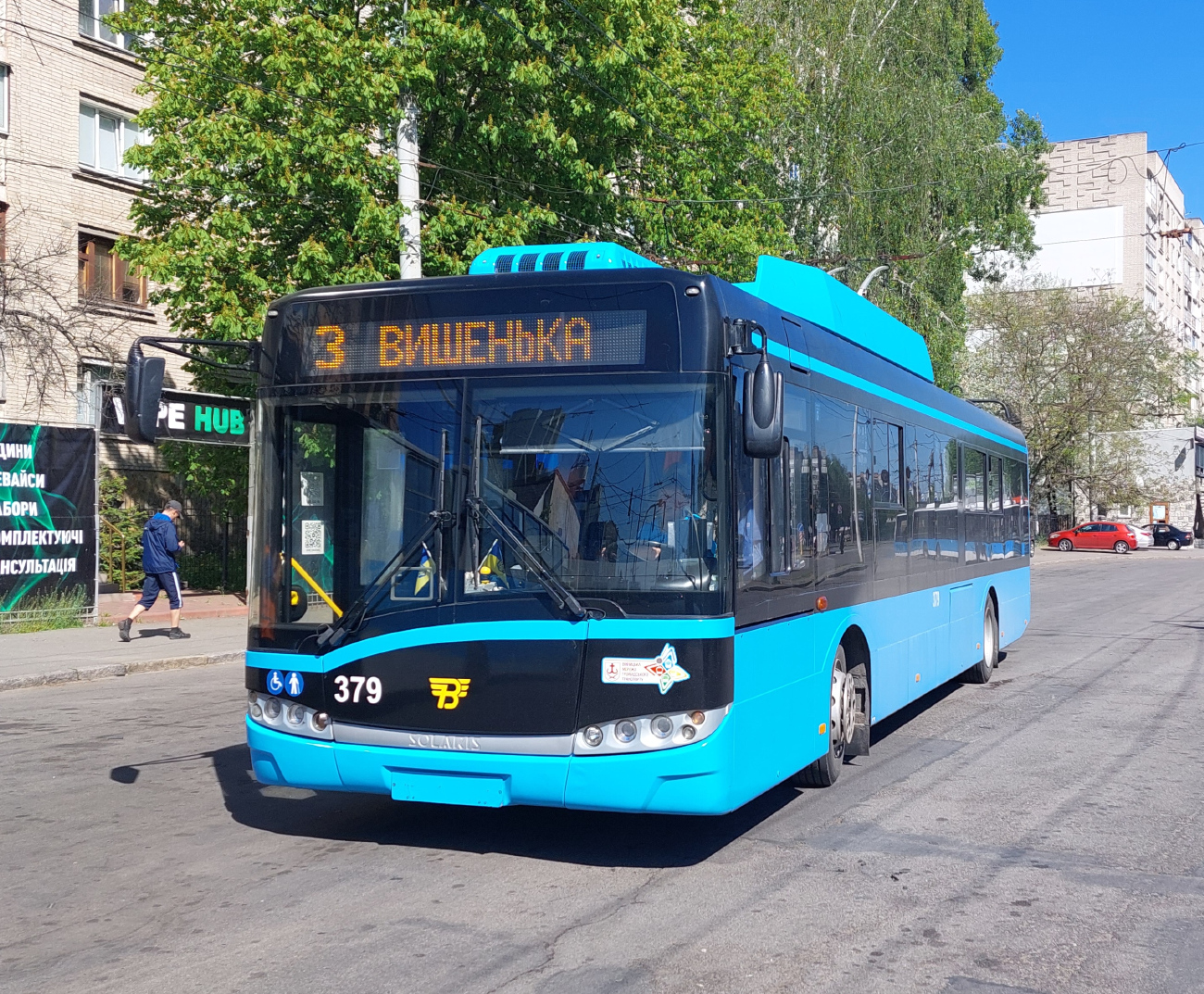 Winnyzja, Solaris Trollino III 12 Škoda Nr. 379