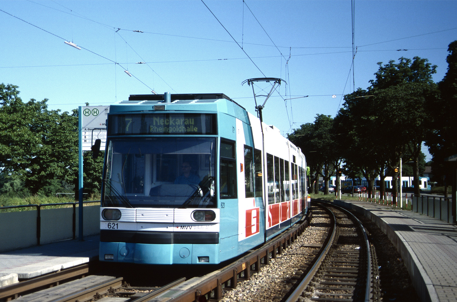 Rhein-Neckar, Duewag 6MGT Br. 621