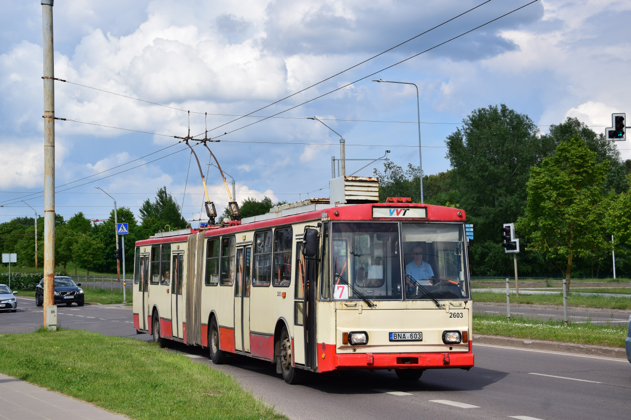 Вильнюс, Škoda 15Tr03/6 № 2603