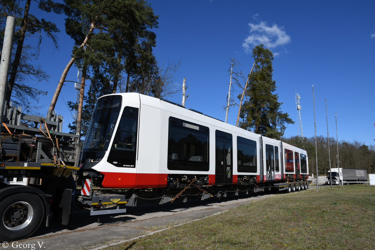 Галле, Stadler Tina MGT-M № 801