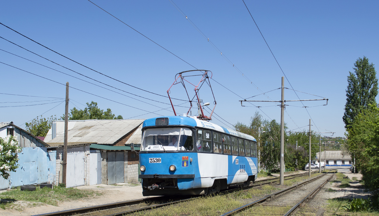 Волгоград, Tatra T3SU (двухдверная) № 2530